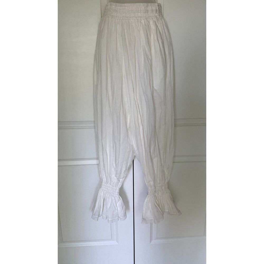 Selkie The Ivory California Bloomer Sheer Cotton Gauze Pants NWT XS